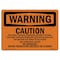 Signmission Safety Sign, OSHA WARNING, 5" Height, 7" Width, Caution This Area Contains Energized, Landscape OS-WS-D-57-L-12517 - alternate 1